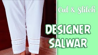 Latest salwar design cutting and stitching [upl. by Divd]