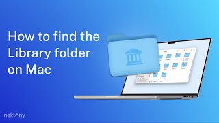 How to find the Library folder on Mac [upl. by Aratihc]