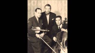 Taneyev  Piano trio  Oistrakh  Knushevitsky  Oborin [upl. by Nek44]