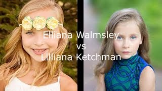 Elliana Walmsley vs Lilliana Ketchman [upl. by Euqinna250]