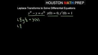 Using Laplace Transforms to Solve Differential Equations [upl. by Kcirdde]