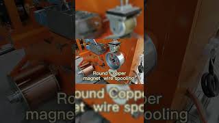 magnet round copper wire spool copperwire [upl. by Nahrut]