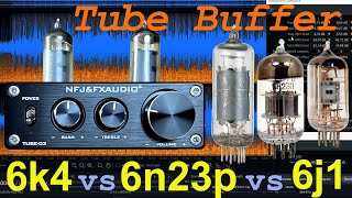 Ламповый буфер FXAudio Tube03  pro amp cons  Звук 6k4 и 6j1 и 6н23п в другой схеме [upl. by Calder]