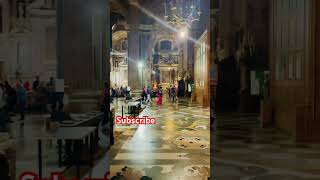 Italy Napoli church ⛪️🇮🇹 travel italy napoli youtube youtubeshorts ytshorts church [upl. by Ennayram468]