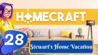 Homecraft Home Design Game  Part 28 Stewarts Vacation Home [upl. by Imelida850]