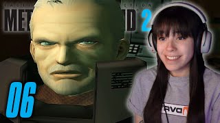 SOLIDUS SNAKE  Metal Gear Solid 2 Sons of Liberty Lets Play Part 6 [upl. by Aicinet]