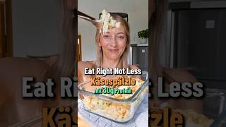 Kochbuch Rezept  Gesunde Käsespätzle  30g Protein [upl. by Nedle318]