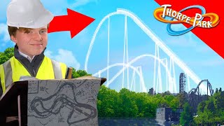 BUILDING NEW THORPE PARK COASTER  LIVE [upl. by Nevag]