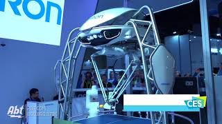 CES 2018  Omron Forpheus Ping Pong Robot [upl. by Weinhardt502]