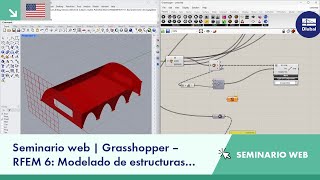 EN Seminario web  Grasshopper – RFEM 6 Modelado de una estructura de madera contralaminada [upl. by Lokkin207]