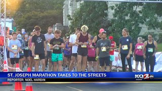 2024 St Joseph Marathon takes to the streets [upl. by Behka238]