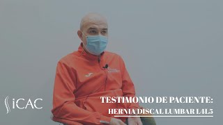 Operación de una hernia discal L4L5 mediante artroscopia de columna [upl. by Nishom]