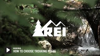 How to Choose Trekking Poles  REI [upl. by Carisa594]