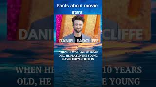 Facts about movie stars Daniel Radcliffe shorts shortsvideo shortsfeed [upl. by Rotow]