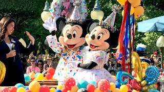 Mickey amp Minnie Mouse 90th Birthday DISNEYLAND Parade w Ninety Disney Characters Some Rare [upl. by Douville]