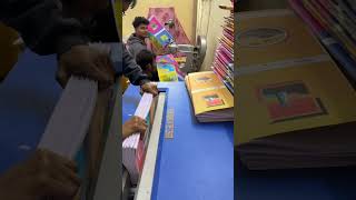 Register making advikanotebook machine notebookfactory shortvideo copybook cuttingmachine [upl. by Chaney]