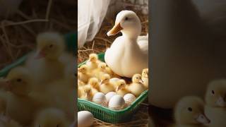 Amazing Pekin Duckling Hatching From Eggs duck ducklinghatch cute babyducklings ducklinglove [upl. by Sparke]