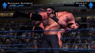 HCTP  Roman Reigns Vs Rusev  Single Match  Walkthrough Gameplay [upl. by Evangelia]