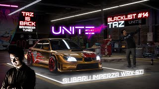 NFS HEAT UNITΞ  BLACKLIST 14  TAZ IS BACK   FULL CUSTOMIZING amp TUNING 🔥SUBARU IMPERZA WRX STI 🔥 [upl. by Auguste]