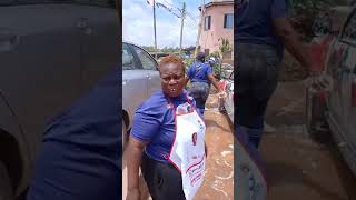 Strange  NPP Loyal Ladies Washing NDC Campaign Car [upl. by Gilletta]