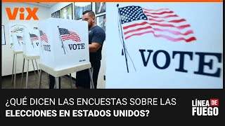 ¿Qué dicen las encuestas sobre las elecciones de EEUU Analizamos algunos sondeos y sus resultados [upl. by Hsirk]