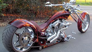 Radical Custom Pro Street Chopper [upl. by Hamil]