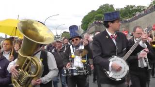 44 Internationales Dixieland Festival Dresden Brassband Parade am 18 Mai 2014 [upl. by Rowena535]