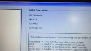 Dell bios change to ATA [upl. by Avid]