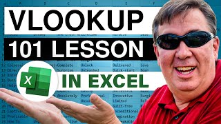 Excel  VLOOKUP 101  Basics and Powerful Techniques  Episode 1120 [upl. by Leena]