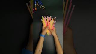 Let’s unbox glow sticks 🤩 art unboxing glowsticks shorts [upl. by Leira629]