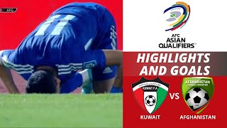 Kuwait vs Afghanistan 10  Highlights and Goals  FIFA World Cup 26 AFC Qualifiers [upl. by Budding]