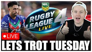 NZ WARRIORS CAREER MODE LIVE ON RLL4 [upl. by Bernt]