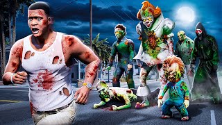 FAMOUS KILLERS Becomes ZOMBIES In GTA 5 Mods [upl. by Lindly]