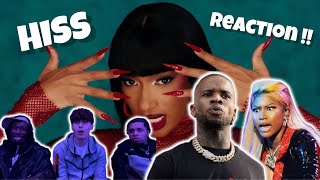 Megan Thee Stallion  HISS Official Video REACTION [upl. by Aramoy217]