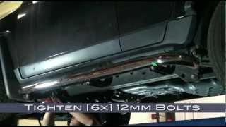 Spyder Auto Installation 20072010 Toyota FJ Cruiser Step Bars [upl. by Yaf]