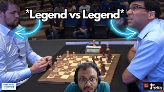 That stunning final move  Magnus Carlsen vs Vishy Anand  Tata Steel Chess India 2019 [upl. by Gavrielle]