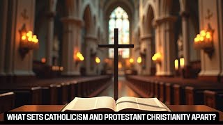 What Sets Catholicism and Protestant Christianity Apart？Christianity Catholicism Protestantism [upl. by Armalda409]