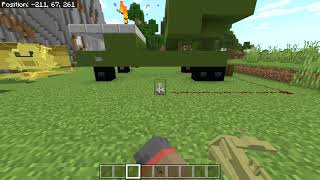 Moskau Earrape missile meme Minecraft bedrock [upl. by Caesar]