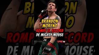 Brandon Moreno rompe récord en UFC brandonmoreno invictoelpodcast [upl. by Drauode]