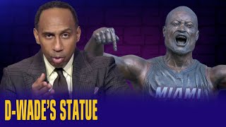 Quick hitters quotDwyane Wadequot statue Cooper Flagg Lakers NBA latest [upl. by Ehtyaf]