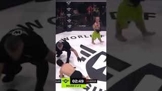 Trakas dwarf wfl ufc mma shorts funny corridos luisrconriquez kickboxing usa putazo [upl. by Ardnasirk]