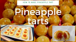 Singapores best Pineapple Tarts recipe It melted in your mouth jackies life [upl. by Yeslah]