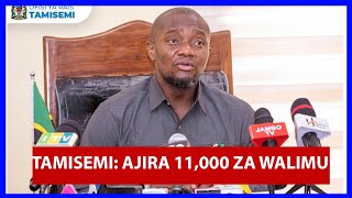 TAMISEMI AJIRA ZA WALIMU 2024 WAZIRI MCHENGERWA ATANGAZA KUAJIRI WALIMU 11000 [upl. by Adliw]