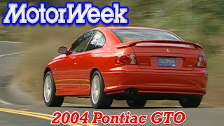 2004 Pontiac GTO  Retro Review [upl. by Shawnee]