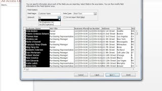 How to make an inventory database in MS Access Part 1  Import External Data and Create Tables [upl. by Ledeen937]