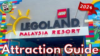 LEGOLAND Malaysia ATTRACTION GUIDE  2024  All Rides amp Shows  Johor Bahru Malaysia  Nr Singapore [upl. by Emeric]