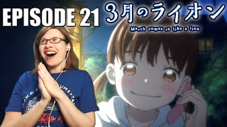 March Comes in Like a Lion  3Gatsu no Lion Episode 21 Reaction CHERRY BLOSSOMS amp A SMALL MURMUR [upl. by Maziar837]