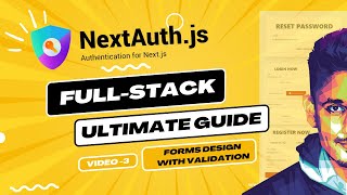 Next js Authentication Forms Design with Validation  Production Grade [upl. by Jaclin]