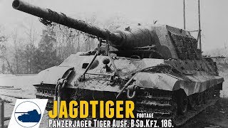 Rare Jagdtiger WW2 footage [upl. by Hetty]