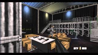 GoldenEye 007 N64 100 walkthrough  Mission 6 Part 4 Disused Military Depot St Petersburg [upl. by Kazimir]